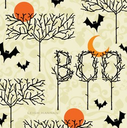 boo-trees-fabric